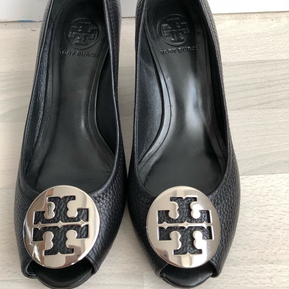 Tory Burch wedges for business formal!
